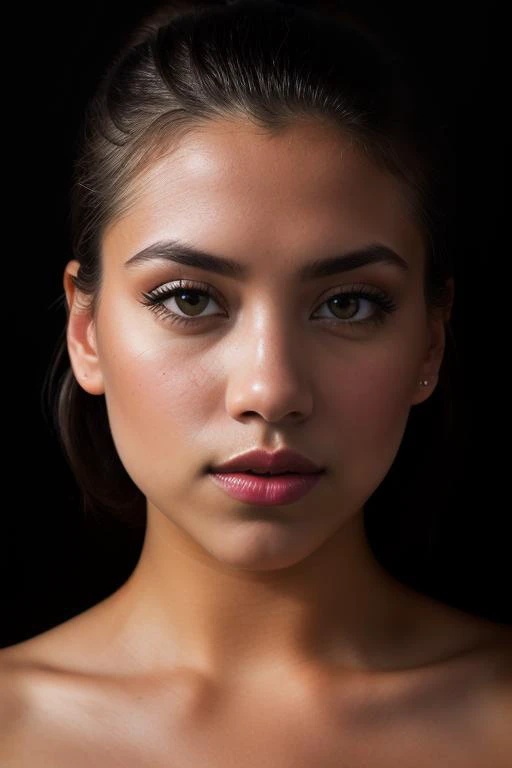 Merger_laren_fairy,
((headshot:1.1) portrait on a plain black background, (headshot:1.2), face focus, intricate (beautiful eyes:1.2), (wide open eyes:1.1), Big eyes, clean photo, circle lighting, high contrast:1.2),
bokeh, f1.4, 40mm, photorealistic, raw, 8k, textured skin, skin pores, intricate details <lora:epi_noiseoffset2:1>, epiCRealism