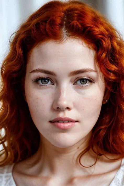 portrait of DEN_heidi_romanova, (headshot, face focus:1.2), beautiful eyes, detailed face, detailed lips,
(plain background:1.2),
bokeh, f1.4, 40mm, photorealistic, raw, 8k, textured skin, skin pores, intricate details, <lora:epi_noiseoffset2:1>, epiCRealism