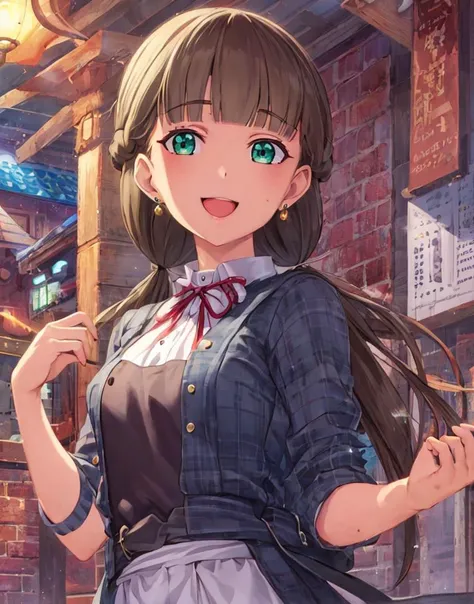 _kinako_, <lora:epoch-000016:0.8>
(illustration:1.1),(best quality),(masterpiece:1.1),(beautiful and clear background:1.25),(extremely detailed CG unity 8k wallpaper:1.1), (colorful:0.9),(depth of field:0.75),( ink splashing:0.95),(color splashing:0.85),(watercolor:0.65),
:d, dress, earrings,looking_at_viewer, smile