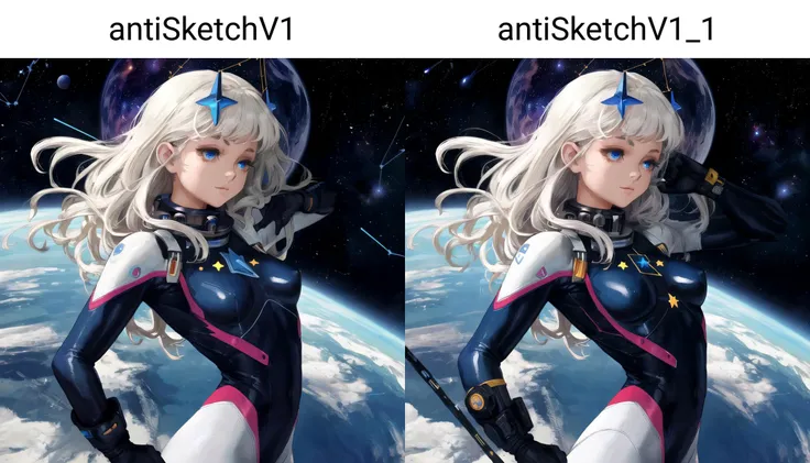cosmic female in space, small breasts, futuristic bodysuit, stars, constellation, perfection, beautiful, masterpiece