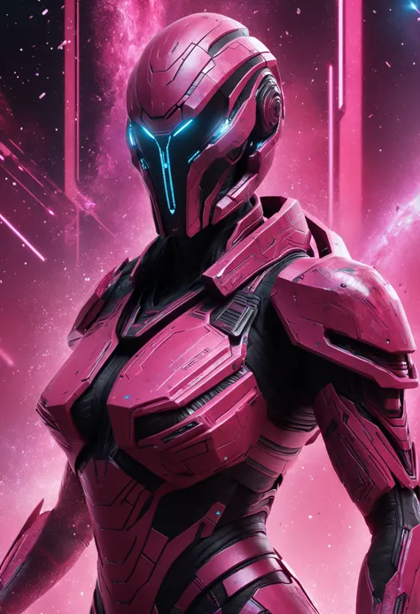 (masterpiece, best quality), DonM51ckXL female geth, holographic installation artist,sith marauder, pink, scifi, (highres, 4k, 8k, intricate detail, amazing quality, Detailed Illustration, wallpaper) <lora:myLoraXL_test\DonM51ckXL-000008>