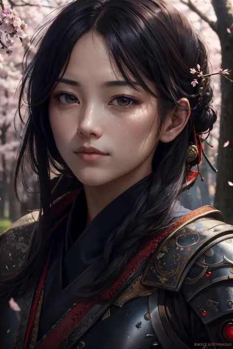 (SFW), beautiful, (masterpiece:1.2), (best quality:1.2), perfect eyes, perfect face, perfect lighting, ((1man)), ronin, (samurai, ((ronin)), armored), solo, outdoors, forest, morning, cherry blossom trees, (cherry blossom leafs falling), windy, dynamic pose,, wide angle,
art by artgerm and ruan jia, soft cinematic light, adobe lightroom, photolab, hdr, intricate, highly detailed, (depth of field:1.4), (natural skin texture, hyperrealism, soft light, sharp:1.2), (dark shot:1.22), (intricate), (artstation:1.2), hyperdetailed, dramatic, intricate details, (technicolor:0.9), <lora:ContrastFix:0.5>, <hypernet:incaseStyle_incaseAnythingV3:0.3>