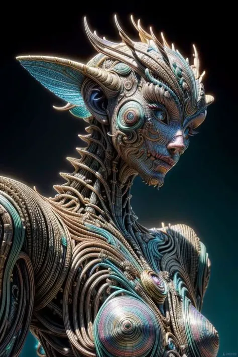(Beautiful, Wonderful, intricate), (a superb Environmental sculpture of a Neural network organism), (Colorful, Realistic, High quality, Highly detailed, Sharp focus, 8K UHD, Art photography, trending on artstation)igbaddie