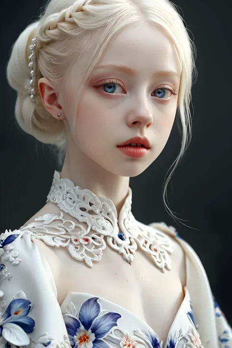 masterpiece, best quality, 1girl,  <lora:kwFemaleBeta42_SDXL_v1:1>, 
detailed skin texture,  hyper real photo, Albinism and Heterochromia by Bella Kotak, intricate fantasy dress, , PhaseOne, ,, photography, photo taken with a Hasselblad H4D, taken with PhaseOne IQ180, IQ160, IQ140, P65+, P45+,  extremely detailed, , perfect skin, detailed skin, hyper reality, perfect face,