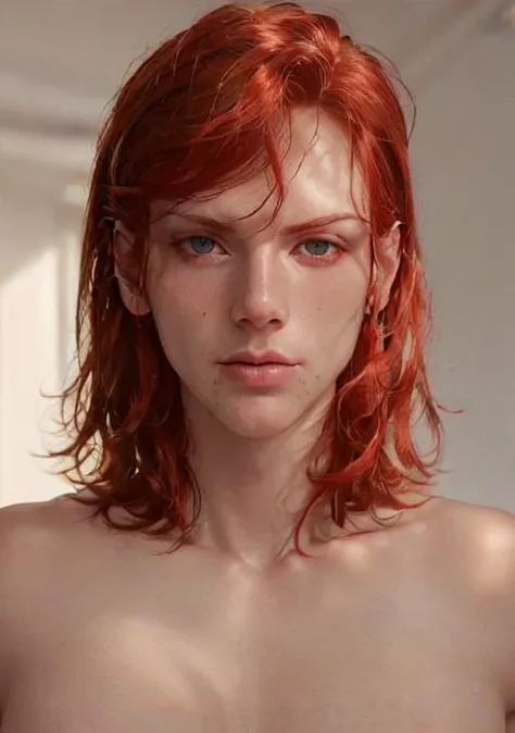 portrait of men, caucasian men, red hair, <lora:prettyBoy:1>, beautiful face (8k, RAW photo, best quality, masterpiece:1), (realistic, photo-realistic:1), ultra-detailed, (high detailed skin:1), 8k uhd, dslr, soft lighting, high quality, film grain, long hair, slightly open mouth, brutal, extrs thin lips, angry expression,