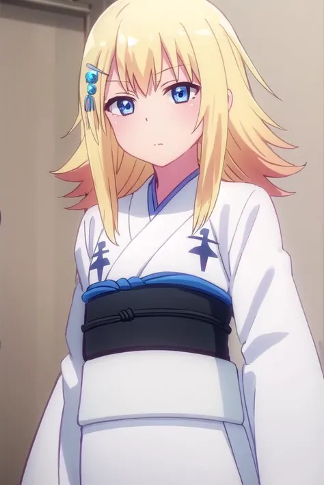 zerueltenmawhite, <lora:zeruel tenma white s1-lora-nochekaiser:1>,
zeruel tenma white, blue eyes, blonde hair, hair ornament, hairclip,
BREAK japanese clothes, kimono, sash, obi, white kimono,
BREAK indoors, classroom,
BREAK looking at viewer, (cowboy shot:1.5),
BREAK <lyco:GoodHands-beta2:1>, (masterpiece:1.2), best quality, high resolution, unity 8k wallpaper, (illustration:0.8), (beautiful detailed eyes:1.6), extremely detailed face, perfect lighting, extremely detailed CG, (perfect hands, perfect anatomy),
