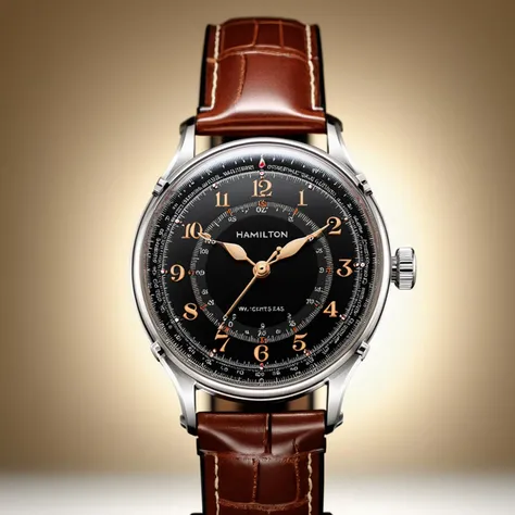 <lora:W4tch35_05XL-final:1>,an advertising photograph of a beautiful (W4tch35:1.2) as a (hamilton:1.3) watch,on a watch stand,with detailed movement,medium shot,tilt shift,bokhe,8k wallpaper,masterpiece,photorealistic,HDR UHD,high contrast,hyper realistic,volumetric lighting,