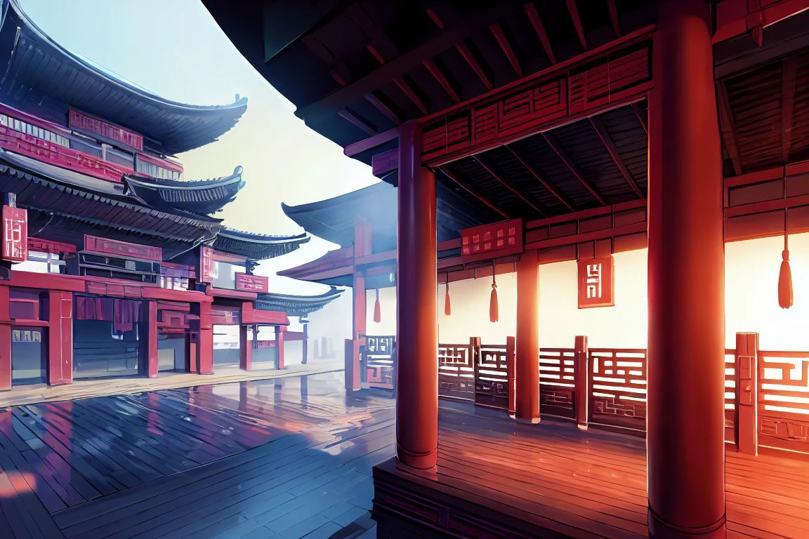 masterpiece, <lora:furiouzly-49:1>
furiouzly,
architecture, east asian architecture, scenery, no humans