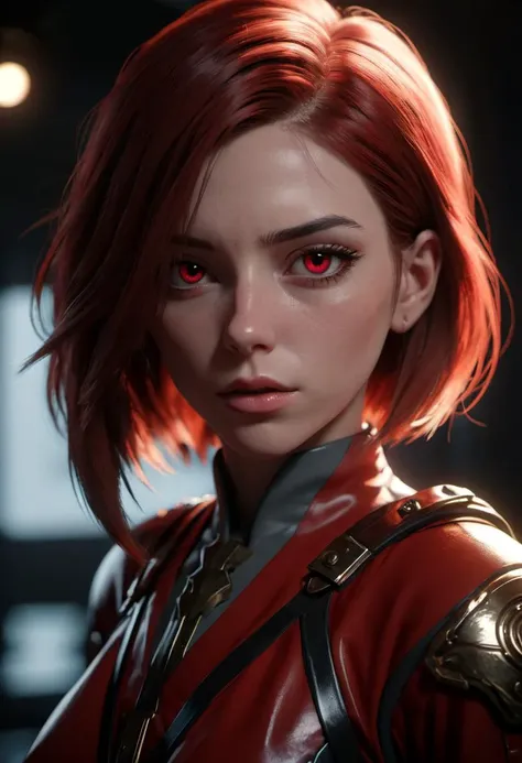 anime style portrait of modern rouge, highly detailed, sharp focus, illustration, cinematic lighting, unreal engine 5