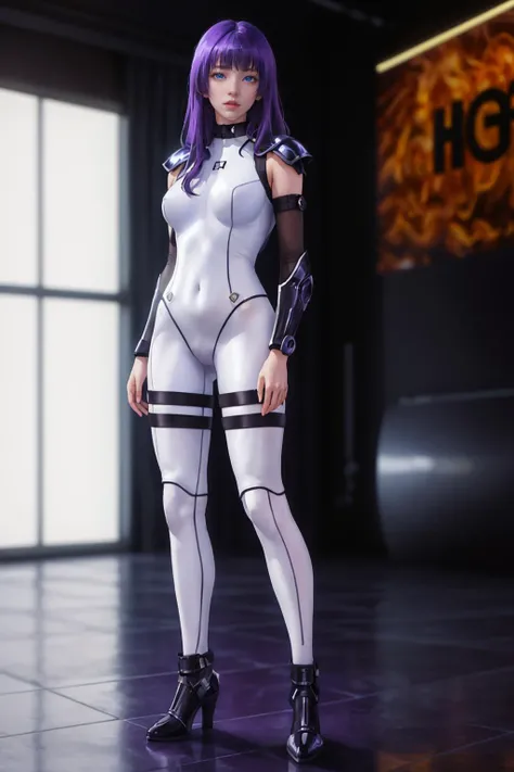 highres,absurdres,masterpiece,best quality,original,extremely detailed CG,extremely detailed wallpaper,perfect lighting,looking at viewer,bare hands,standing on stage,1girl,blurry background,
<lora:Lydia:0.7>, Lydia,blue hair,short hair,green eyes,bodysuit,highleg,gloves,thigh boots,