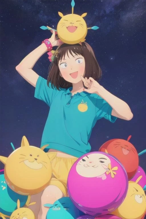 anime style; 3d; glitter; human Weedle from pokemon