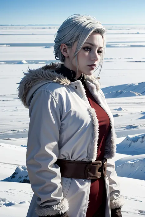 ((ultra detailed, masterpiece, best quality))
<lora:StarMerrin:0.7>
StarMerrin, 1girl, solo, white hair, exploring the vast, icy expanse of the Arctic, wrapped in a warm fur-lined coat