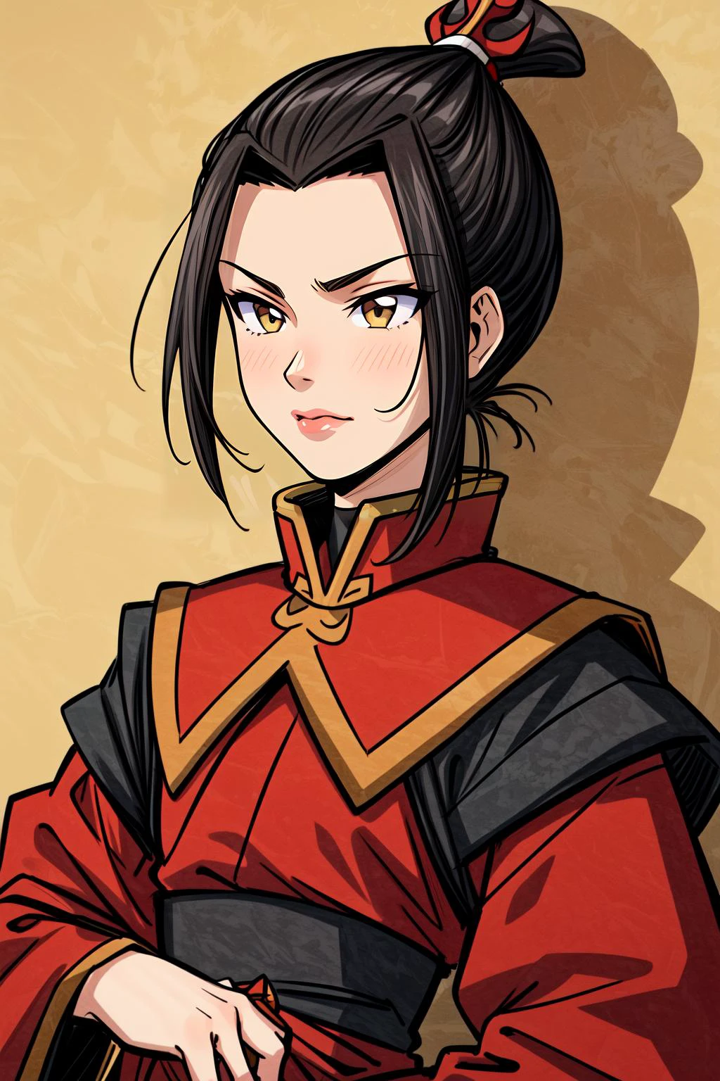 (masterpiece, best quality), intricate details,
<lora:Azula:0.8> Azula, 1girl, solo, <lora:add_detail:0.6> <lora:more_details:0.4>