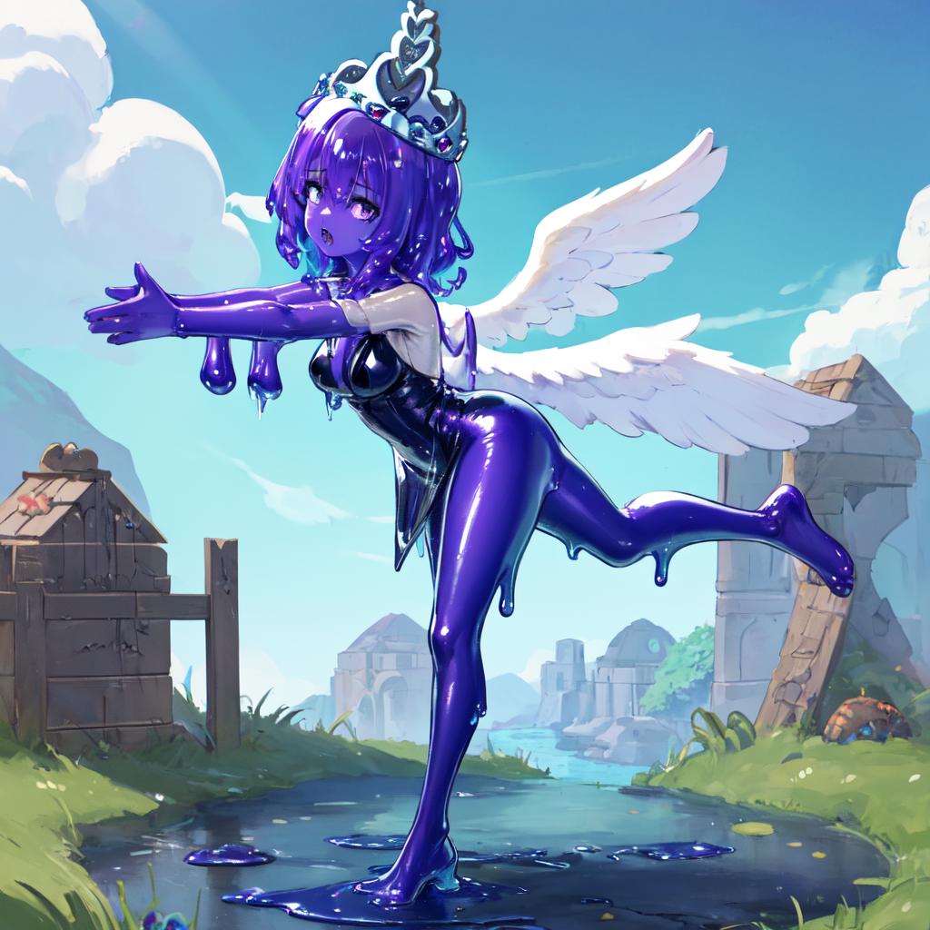 Queen Slime (Terraria) LoRA queenslime-richy-v1