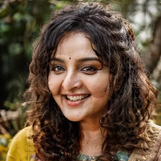 <lora:manjuwarrier_1978:1> high quality photo of a 30-year-old woman manjuwarrier_1978 , detailed smiling face, outdoor photoshoot, Sony A7s3 Camera, Sigma Art 1.2 85MM lens, dramatic lighting,