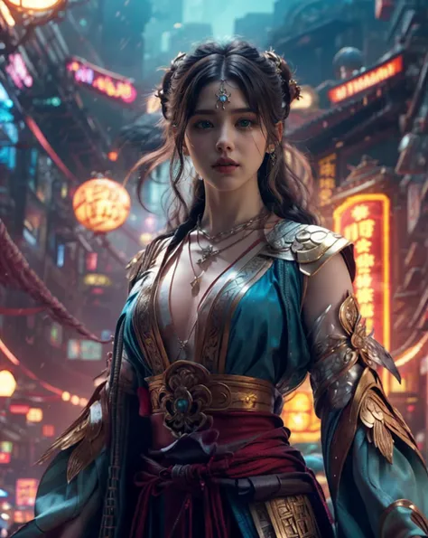 8k raw photo, photorealistic, film grain noise, soft cinematic light, rim light, looking at viewer, hiqcgbody, spotlight, Tom Bagshaw style
a portrait nc4v4n1s 1girl, , finely detailed face, 5 digits fingers, long hair, red bindi, ttpt-fC, thick thighs, plump boobs, graceful pose, intricate details clothes, film grain noise, cleavage, jade necklace, (magic circle:0.8), xiuxian, <hypernet:sxzBloom_sxzBloom:0.6>  <lora:hipoly3DModelLora_v20:0.5>  <lora:add_detail:1> , <lora:ttpt-fC-v1.3c:1> <lora:nihong-000014:0.7>