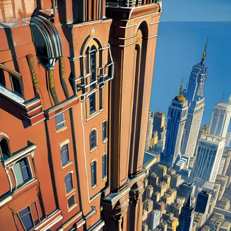 <lora:History_of_Rock_v2-000050:1> histr0ckstyle, the Empire State Building