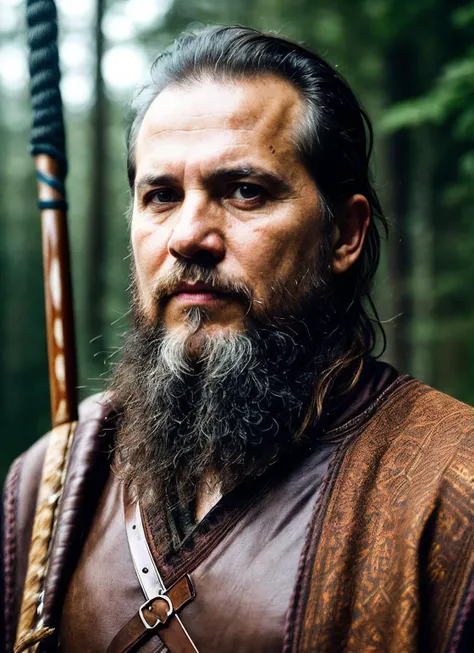 An intricate full color portrait of sks person:1 as (viking warrior), (barbarian), epic character composition, by ilya kuvshinov, alessio albi, nina masic, sharp focus, natural lighting, subsurface scattering, f2, 35mm, film grain, <lora:locon_johnleguizamo_v1_from_v1_64_32:1>