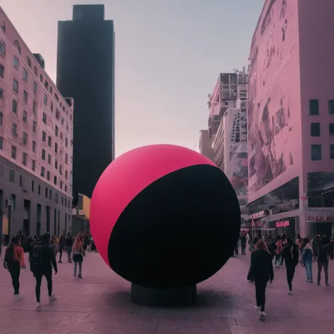 UHD, 4k, ultra detailed, cinematic, a photograph of <lora:vantablack style:1>
a large black object in a city square,long hair,multiple girls,blonde hair,black hair,pink hair,outdoors,multiple boys,6+girls,building,walking,6+boys,city,road,street,crosswalk,real world location , vantablack style, super-black coating style, dark coating style
<lora:Low-key lighting Style:1>, epic, beautiful lighting, inpsiring