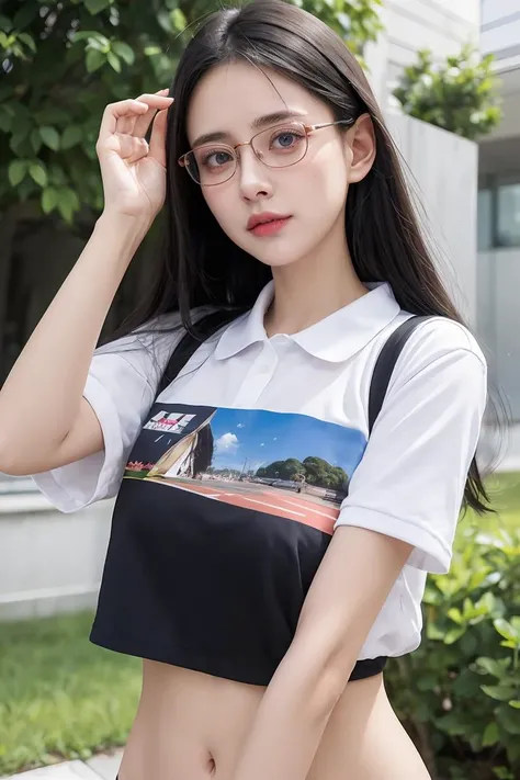 Ghibli,Glasses,summer,woman,Japanese,T-Shirts