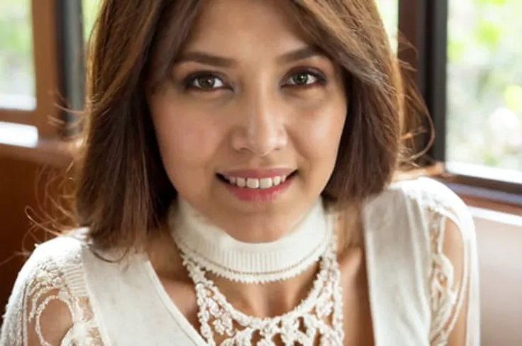 Desi brown hair, close-up, portrait, masterpiece, best quality, (photorealistic:1.3), 1girl, solo, long hair, brown eyes, smile, highly detailed intricate white lace turtleneck dress, necklace, indoors,
intricate, high detail, sharp focus, dramatic, beautiful girl , (8k uhd) caustics, subsurface scattering, reflections,cafe, window, warm light