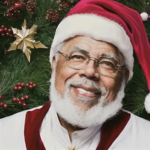 Perfectly-centered portrait-photograph of a real life godly (((orna santa))) (((james earl jones))) 1man standing in flower meadow, beautiful eyes, highly detailed beard, ((sharp focus)), photo by Annie Leibovitz, intricate, natural lighting, stars,  high quality, 4k, cover photo, modern disney style