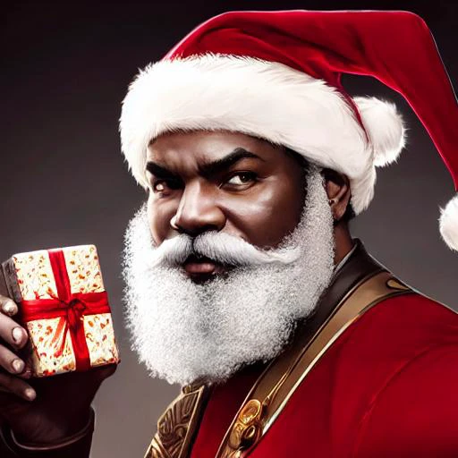 Perfectly-centered portrait-photograph of a real life godly orna santa with cookies descending from heaven, lifelike, super highly detailed, professional digital painting, artstation, concept art, Unreal Engine 5, Photorealism, HD quality, 8k resolution, cinema 4d, 3D, beautiful, cinematic, art by artgerm and greg rutkowski and alphonse mucha and loish and WLOP