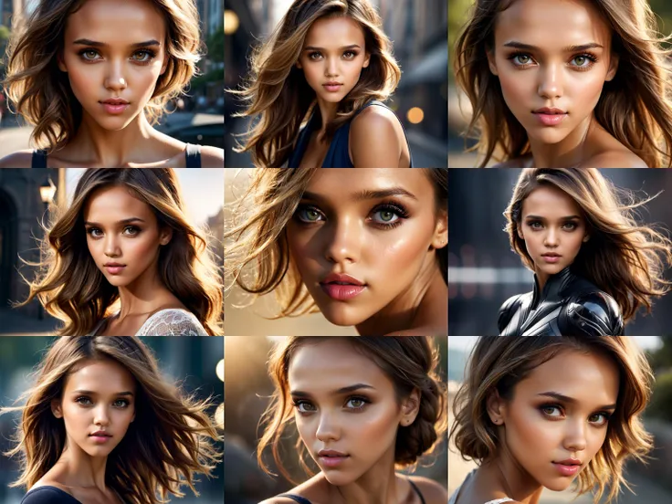 Jessica Alba, (exotic, alluring, sexy), (beautiful gorgeous face, shaped face), (detailed pupils:1), (crystal clear eyes:1.2), (dark eyeshadows:2), (black eyeliners:1), (blush cheeks:0.8), (lipstick:0.8, lipgloss:0.8), (full lips:1.2), (pouty lips:1.2), (freckled skin:1), (oily tan skin:1), smirk, smile, ((masterpiece)), (high quality), (Ultra-HD), (high-resolution), (4k, 8k, 16k), (epic), (insanely detailed:1), (hyper-realistic:1), (HDR, vivid colors, colorful), (vfx, bokeh), (volumetric lighting, global illumination, ray tracing:1), absurdres, RAW, award winning photography, professional film photography, film photography:1.2, photorealistic, depth of field, shallow focus, shallow focus, (cinematic lighting:1), (cinematic film photography:1.2)
