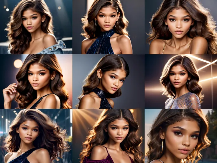 Zendaya, (exotic, alluring, sexy), (beautiful gorgeous face, shaped face), (detailed pupils:1), (crystal clear eyes:1.2), (dark eyeshadows:2), (black eyeliners:1), (blush cheeks:0.8), (lipstick:0.8, lipgloss:0.8), (full lips:1.2), (pouty lips:1.2), (freckled skin:1), (oily tan skin:1), smirk, smile, ((masterpiece)), (high quality), (Ultra-HD), (high-resolution), (4k, 8k, 16k), (epic), (insanely detailed:1), (hyper-realistic:1), (HDR, vivid colors, colorful), (vfx, bokeh), (volumetric lighting, global illumination, ray tracing:1), absurdres, RAW, award winning photography, professional film photography, film photography:1.2, photorealistic, depth of field, shallow focus, shallow focus, (cinematic lighting:1), (cinematic film photography:1.2)