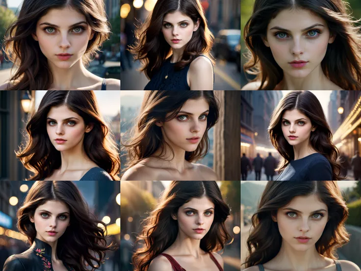 Alexandra Daddario, (exotic, alluring, sexy), (beautiful gorgeous face, shaped face), (detailed pupils:1), (crystal clear eyes:1.2), (dark eyeshadows:2), (black eyeliners:1), (blush cheeks:0.8), (lipstick:0.8, lipgloss:0.8), (full lips:1.2), (pouty lips:1.2), (freckled skin:1), (oily tan skin:1), smirk, smile, ((masterpiece)), (high quality), (Ultra-HD), (high-resolution), (4k, 8k, 16k), (epic), (insanely detailed:1), (hyper-realistic:1), (HDR, vivid colors, colorful), (vfx, bokeh), (volumetric lighting, global illumination, ray tracing:1), absurdres, RAW, award winning photography, professional film photography, film photography:1.2, photorealistic, depth of field, shallow focus, shallow focus, (cinematic lighting:1), (cinematic film photography:1.2)