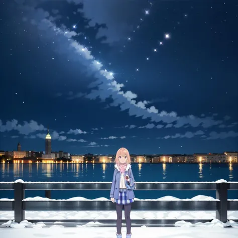 <lora:NikoruYamana001:0.7>,
NikoruYamana,1girl,
winter_clothes,coat,with fur,winter skirts,leggings,
snow,city,night,building,starry_sky,neon,