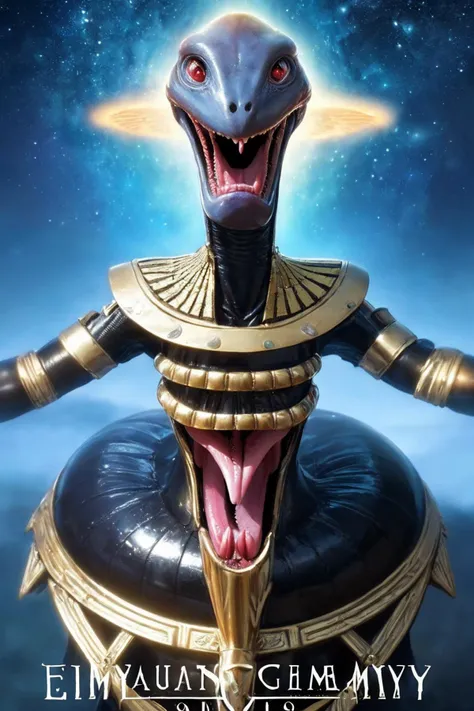 (nsfw), award winning photos, trending on artstation, (((An ugly alien creature, wearing Cleopatra sexy armor, open mouth, weird expression, inconsistent picture, funny))). ethereal fantasy concept art , magnificent, celestial, ethereal, epic, majestic, magical, fantasy art, cover art, dreamy,