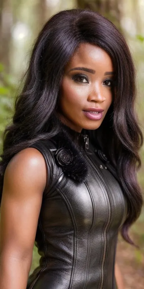 (closeup:1.3) headshot of kiki_minaj,
a beautiful woman,in a (foggy-forest:1.1),wearing a (leather-dress:1.2),
(8k, RAW photo, best quality, depth of field, ultra high res:1.2), (absurdres, intricate, photorealistic, masterpiece, ultra-detailed:1.3),
<lora:kiki_minaj:1>, <lora:add_detail:0.6>,<lora:more_details:0.5>,
