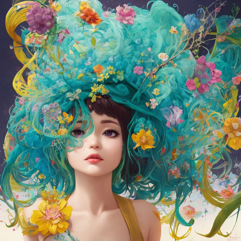 official art, unity 8k wallpaper, ultra detailed, beautiful and aesthetic, masterpiece, best quality, (zentangle, mandala, tangle, entangle), (fractal art:1.3) , 1girl, extremely detailed, dynamic angle, cowboyshot, the most beautiful form of chaos, elegant, a brutalist designed, vivid colours, romanticism, by james jean, roby dwi antono, ross tran, francis bacon, michal mraz, adrian ghenie, petra cortright, gerhard richter, takato yamamoto, ashley wood, atmospheric, ecstasy of musical notes, streaming musical notes visible