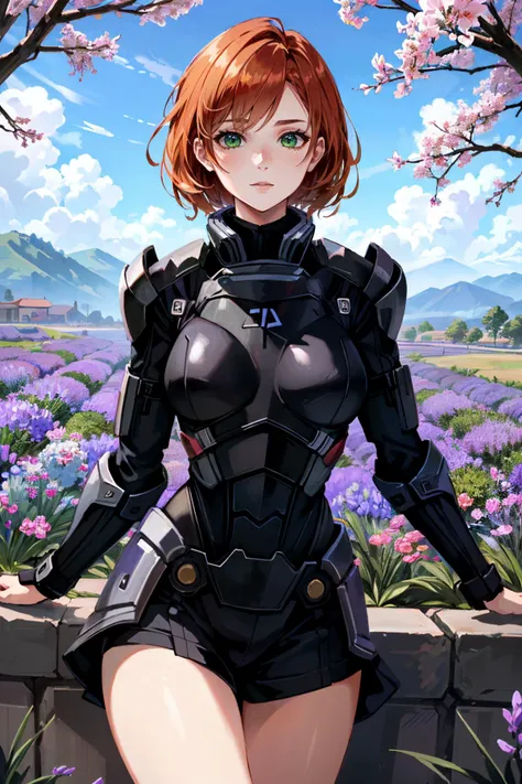 ((ultra detailed, masterpiece, absurdres))
<lora:MEFShepard:0.8>
MEFShepard, 1girl, orange hair, green eyes, lavender field, midday, bright and vibrant with a sea of purple blooms