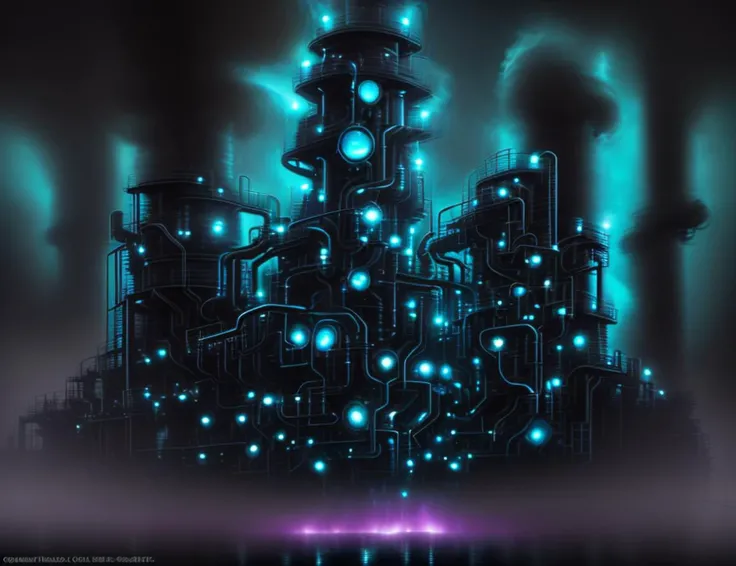 <lyco:DonMWr41th-000013:1.0> DonMWr41th refinery,darkness, detailed