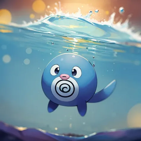 centered, award winning photo, (looking at viewer:1.2), | Poliwag_Pokemon, |underwater, bubbles, | bokeh, depth of field, cinematic composition, | <lora:Poliwag_Pokemon_Anime:0.8>