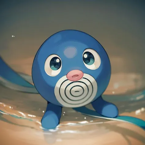 centered, award winning photo, (looking at viewer:1.2), |  Poliwag_Pokemon, |underwater, bubbles, | bokeh, depth of field, cinematic composition, | <lora:Poliwag_Pokemon_Anime:0.8>