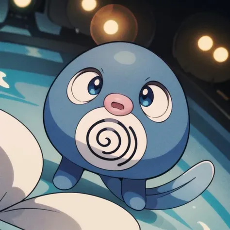 centered, award winning photo, (looking at viewer:1.2), | Poliwag_Pokemon, |underwater, bubbles, | bokeh, depth of field, cinematic composition, | <lora:Poliwag_Pokemon_Anime:0.8>