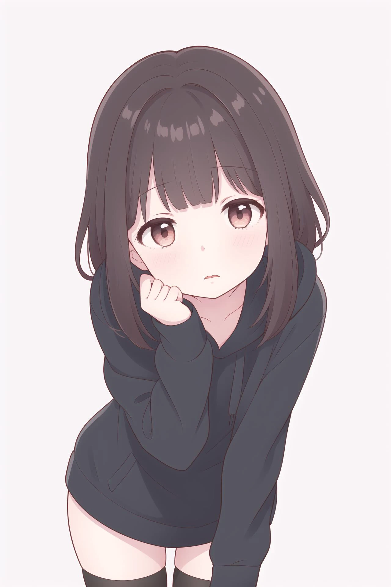 (best quality, masterpiece, highres),1girl,solo,blush,
simple background,<lora:qlht_20231014094513:0.5>,qlht,