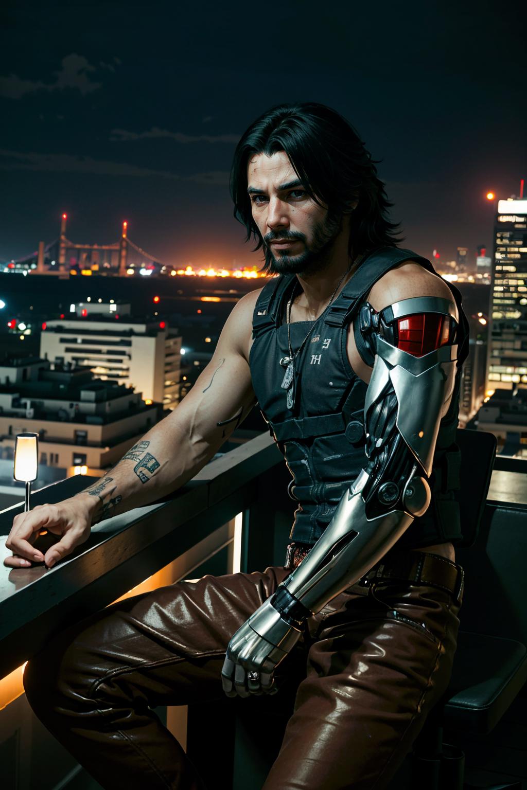 Johnny Silverhand from Cyberpunk 2077 v1.0