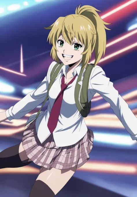 <lora:Mayuko_Nise:0.8>, Mayuko_Nise, 1girl, solo, crazy smile