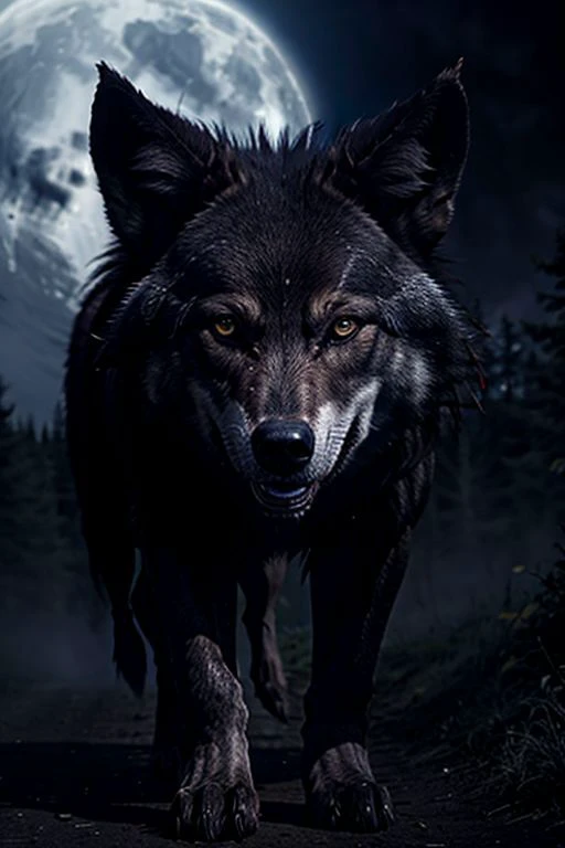 the evil wolf