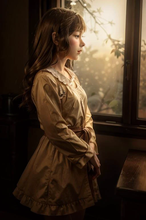 a profesional picture of 1 girl, young girl,small breasts,astetic beauty, <lora:Kirishiki_Sunako:0.69> sunakokirishiki on midnight , Observant Silhouette: Standing against a window with light pouring in, their profile is cast in silhouette. Their posture is relaxed, and their expression is one of quiet contemplation. , laughting realistic ,perfect quality,best quality,ultrasharp,ultradetailed,perfect quality,masterpiece,intricated details, focus on character <lora:add_detail:0.4> hotify,