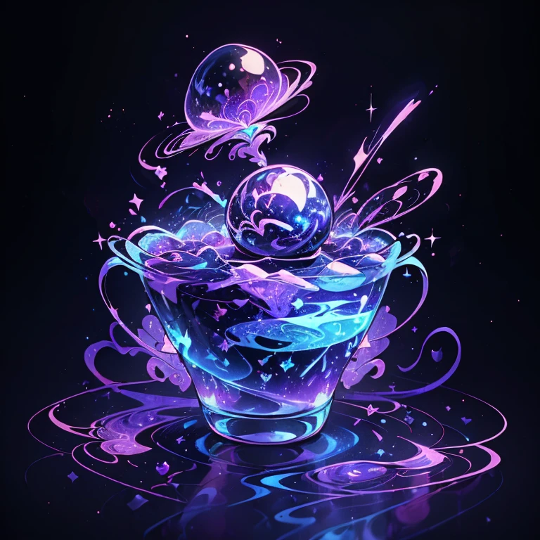 (masterpiece, best quality:1.4), best quality, high detail, (beautiful, aesthetic, perfect, delicate, intricate:1), professional lighting, slim and smooth lines, fractal art, <lora:detail_slider_v4:1.0> <lora:1665813870758911754:0.655> drink made from psionicmagic <lora:PsionicMagic-20:0.5> , mana flow, shimmers, psychic energy