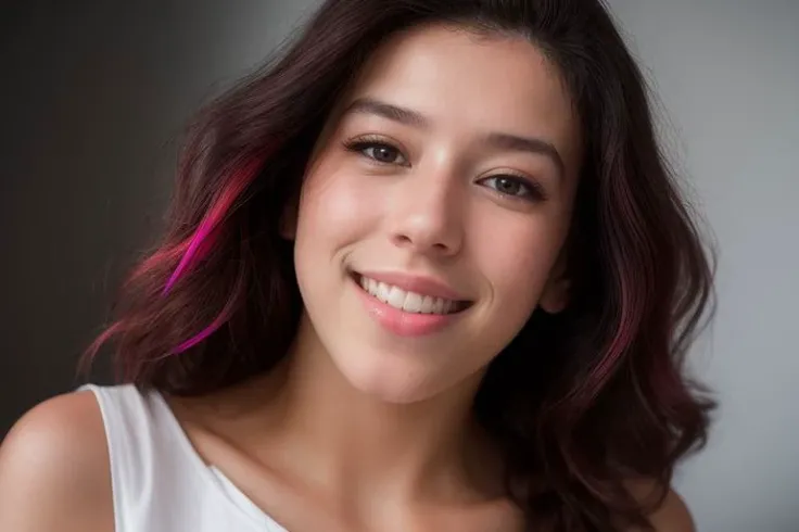 portrait of DEN_mihrimah_SG, headshot,
open mouth smiling, smile, open mouth smile showing teeth, teeth, 
bokeh, f1.4, 40mm, photorealistic, raw, 8k, textured skin, skin pores, intricate details  <lora:epi_noiseoffset2:1>, epiCRealism,  <lora:ClothingAdjuster3:-0.8>