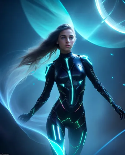 1girl, body, Symbiotic, Biomechanical, plant, nano particle, bioluminescent, aggressive, metallic, reflective, fusion, HDR, Masterpiece, (RAW photo, best quality), light shining through prism, ethereal, Volumetric lighting, Cycles rendering, parhelia, Particle effect, (dust, gust of wind:1.07), complex, ultra detailed, photorealistic, 8k, High Resolution, Professional photograph,