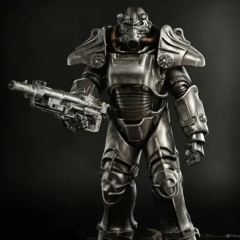 masterpice,high quality,
<lora:PE_PowerArmor:0.8> PEPowerArmor,
pointing gun at viewer,