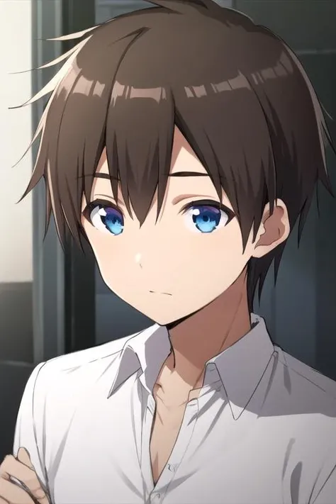 masterpiece, best quality, sketch, 1boy, solo, male focus, looking at viewer, upper body, depth of field, , , <lora:kyouya_hashiba:0.78>, kyouya_hashiba, brown hair, blue eyes, , , 12k resolution