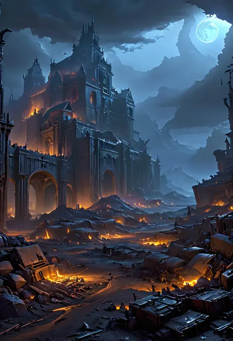 mysterious dark fantasy wasteland, (((masterpiece))), ultimate details, 32k, HDR, stunning composition, sharp focus, vivid colors, highiest texture resolutiion, soft lighting, breathtaking setting, amazing quality <lora:add-detail-xl:1> <lora:add_details_xl:1> <lora:SDXLHighDetail_v5:1> <lora:More_interesting_backgrounds:1> IBG